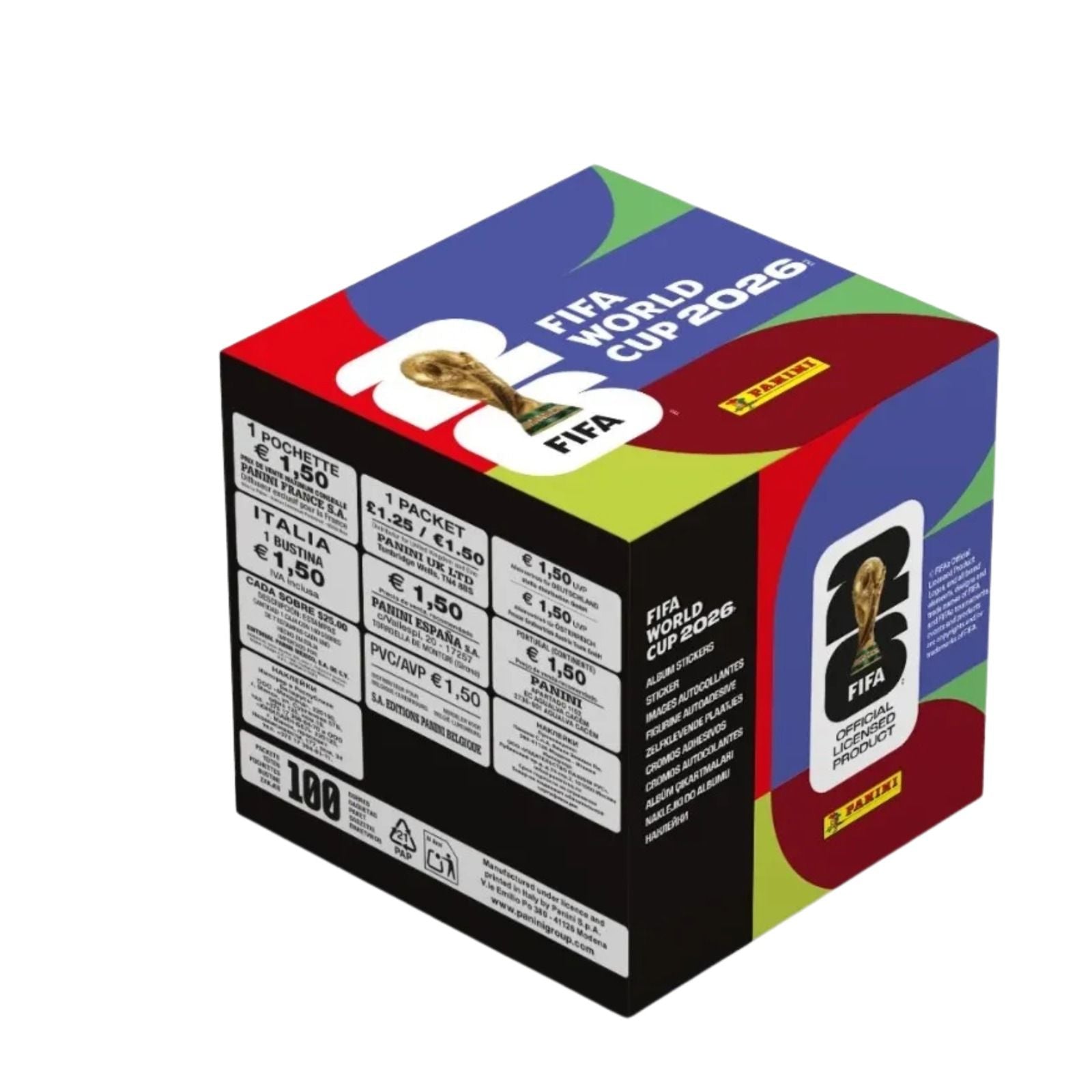 ALBUM PASTA BLANDA + CAJA 100 SOBRES