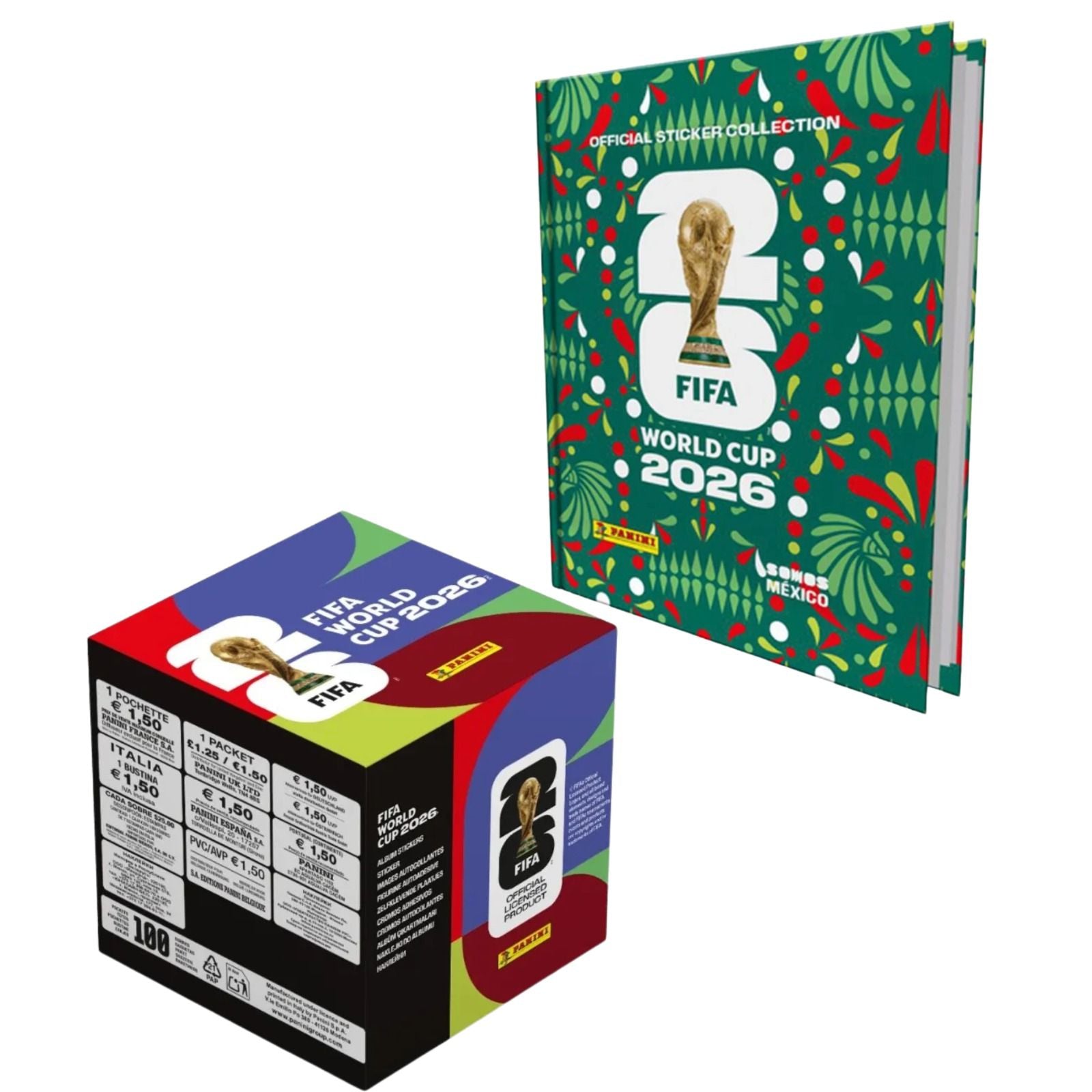 ALBUM PASTA DURA + CAJA 100 SOBRES
